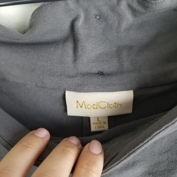 Modcloth Gray Seasoned Sophisticate Tank Top - Picture 3 of 7